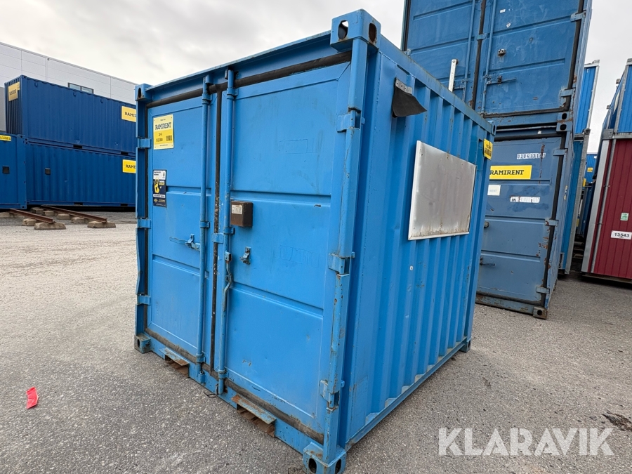 Container 8fot isolerad