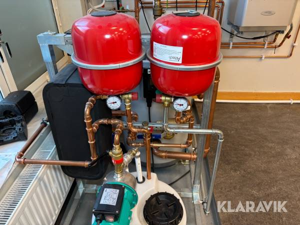 Kylvattensystem med diverse pumpar