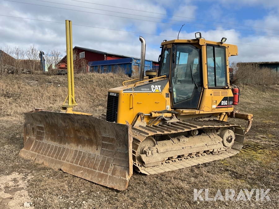 Bandschaktare CAT D5G LGP med rivare