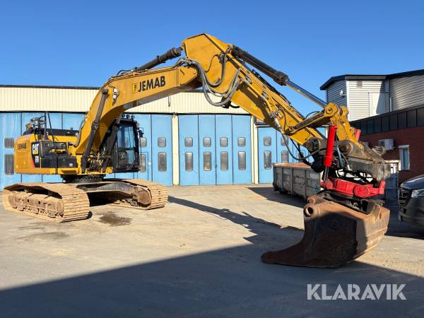 Grävmaskin CAT 329E HD HW