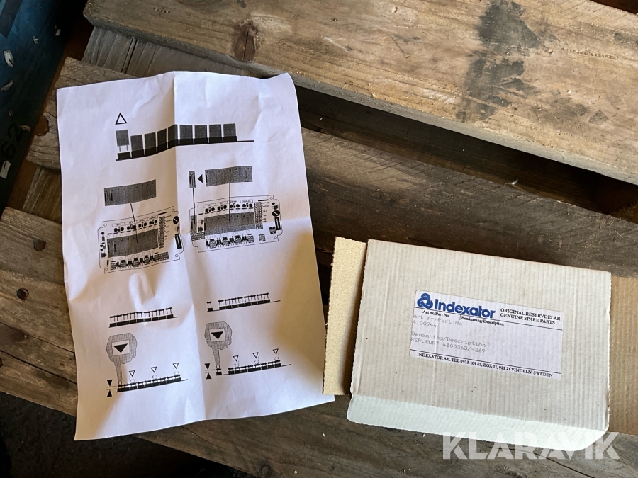 Repkort Indexator 4100944 