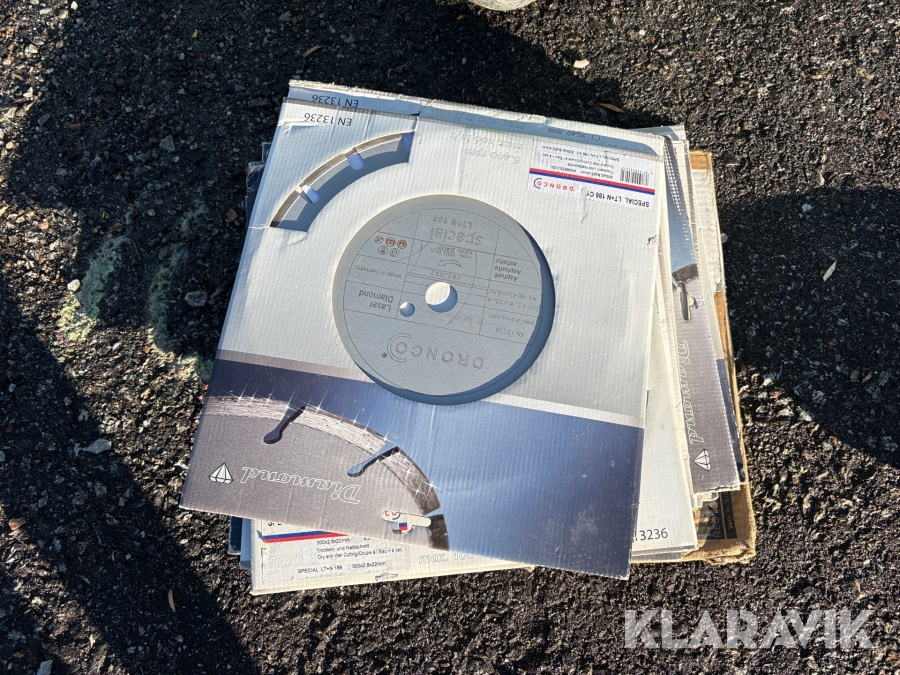 Coromant kapskivor Dronco Laser Diamond Special LT+N 186 15 st