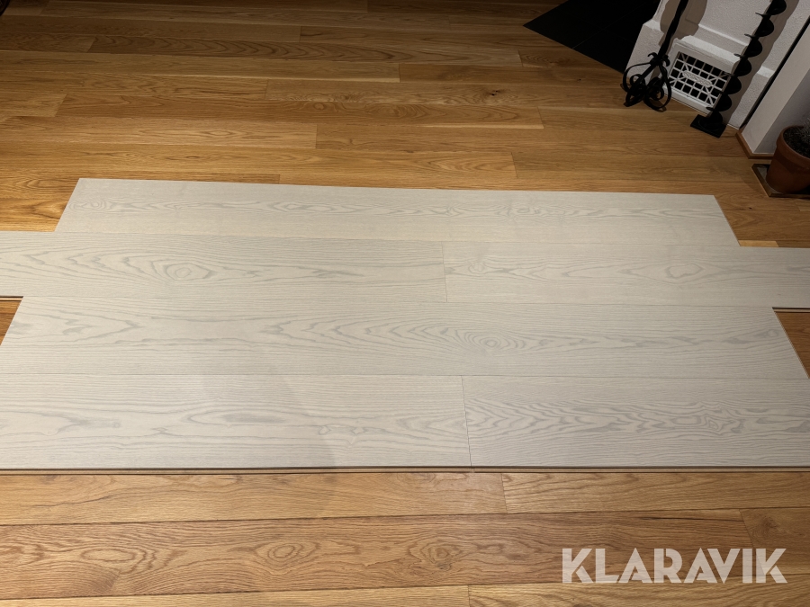 Askgolv Woodura Earth Grey 184 kvm, mattlackat 1-stavsgolv