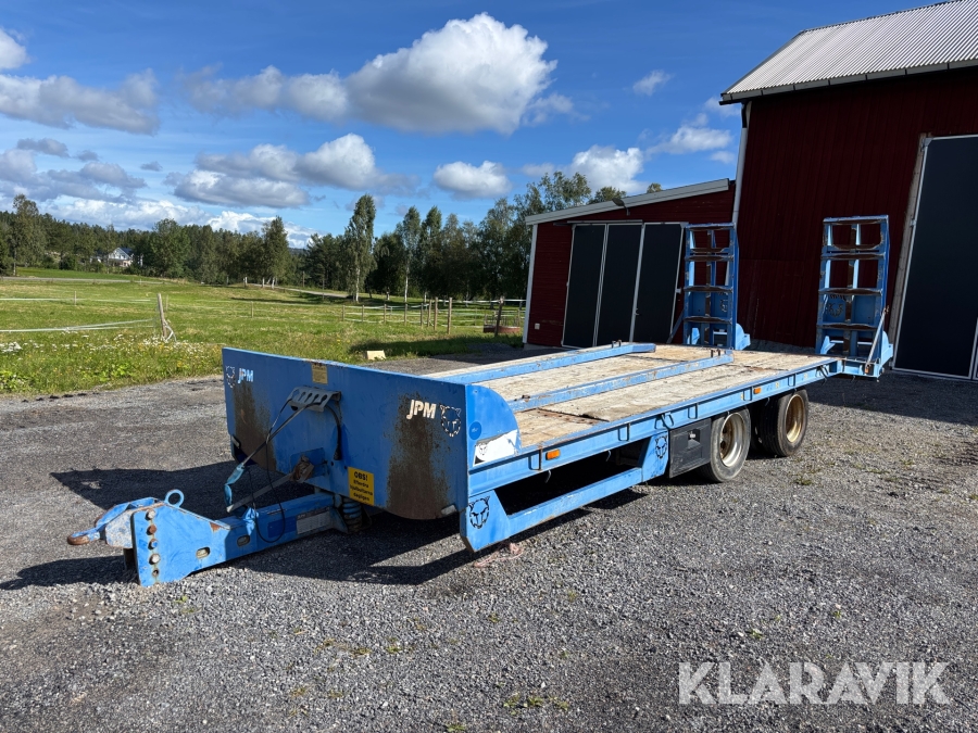 Maskintrailer JPL 19T 2 axlad
