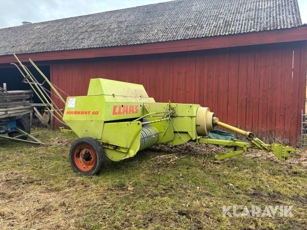 Småbalspress Claas Markant 40