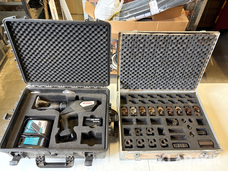 Pressverktyg Elpress PVX 1300 med backar