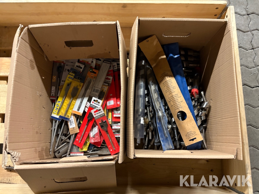 Pall med många olika borr