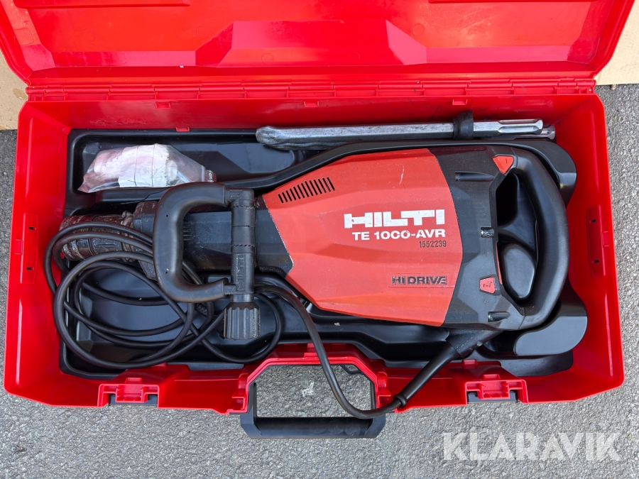 Mejselhammare Hilti TE 1000 AVR 