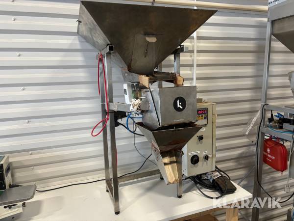 Packmaskin för malet kaffe. Riley Automation FT01