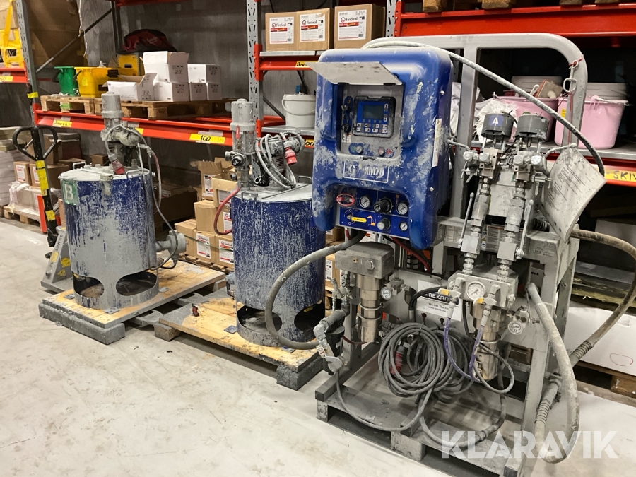 Färgspruta för 2-komponentsfärg Graco XM70