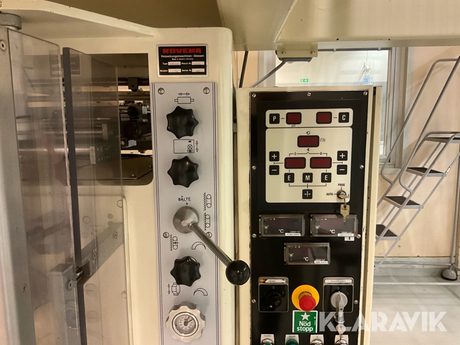 Påspackningsmaskin/Påspackare ROVEMA VPU180