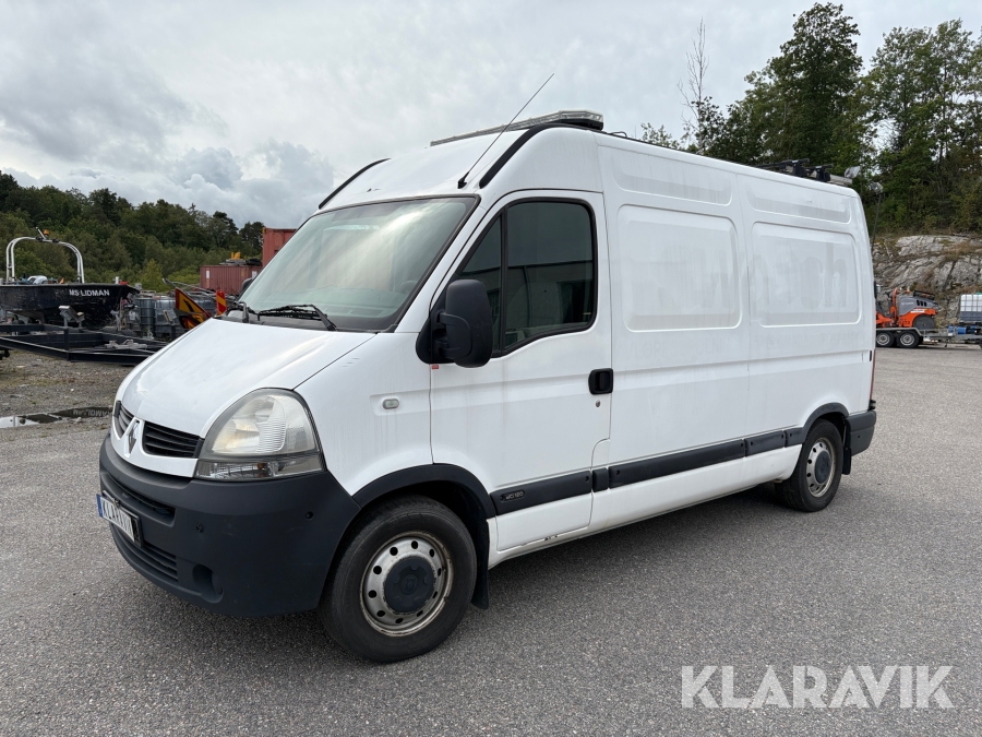 Filmbuss Renault Master dci 120