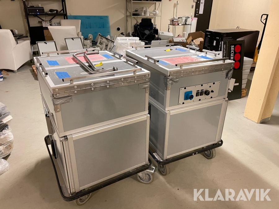 Värmeskåp Scanbox Matvagn 2GN1/1-4G E+E 2 stycken