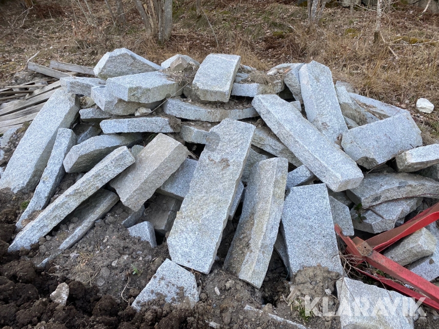 Kantsten granit ca 100 st