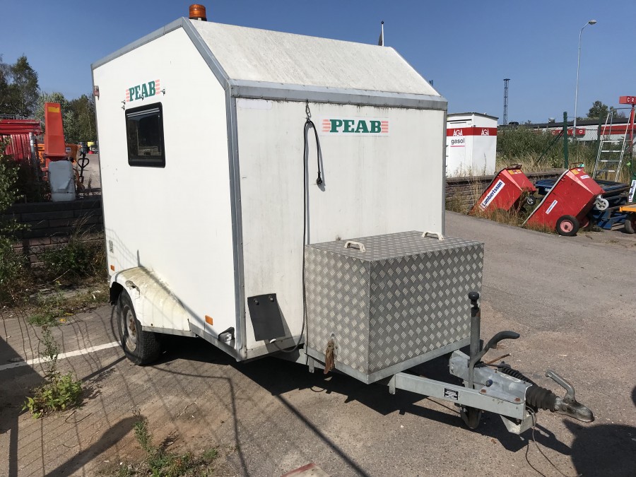 Personbilssläp / Mobilt kontor