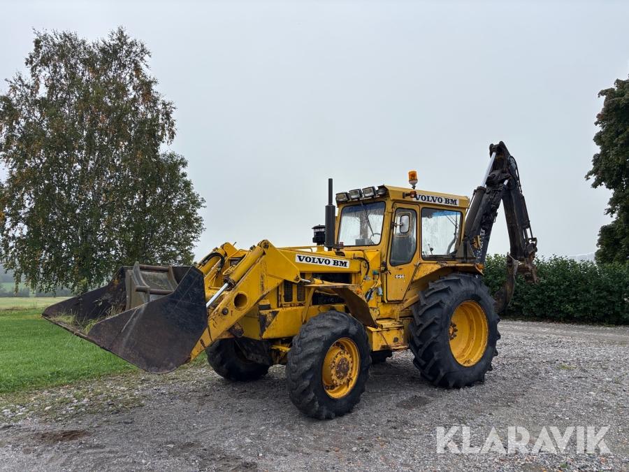 Traktorgrävare Volvo BM 646