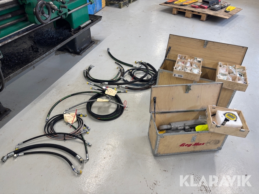 Fältrepsats/Sågenhet 318 Log Max 5000V -komplett