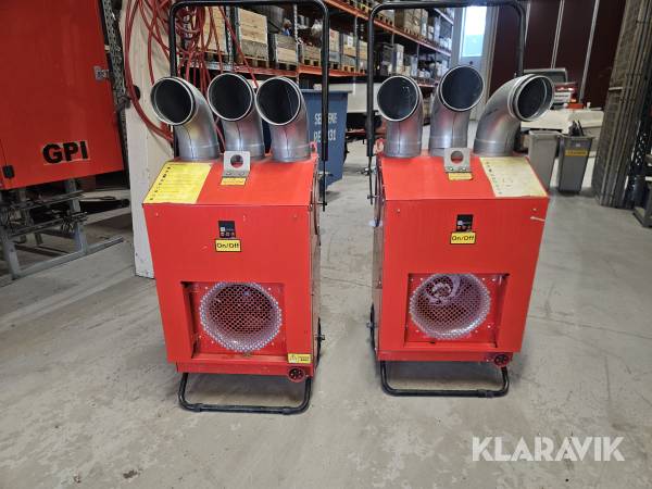 Elvärme Garo Dt90 9kW/400v 2st