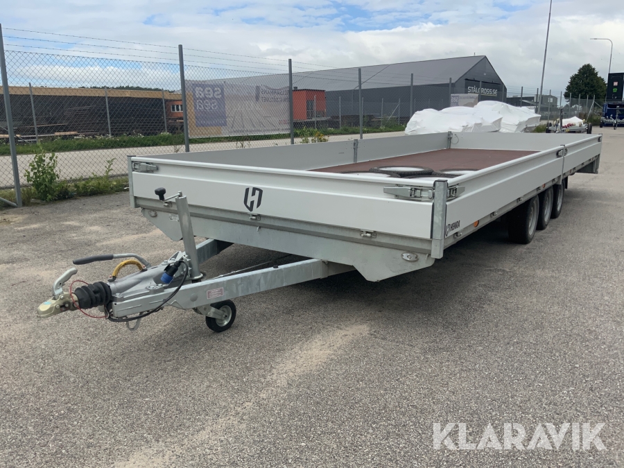 Släpvagn 3-axlad Henra PL35