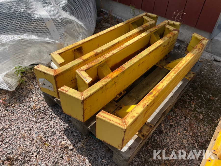 Påkörningsskydd för gavel 5st