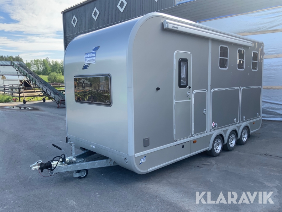 Hästtransport Ifor Williams Eventa L Gold med boningsdel