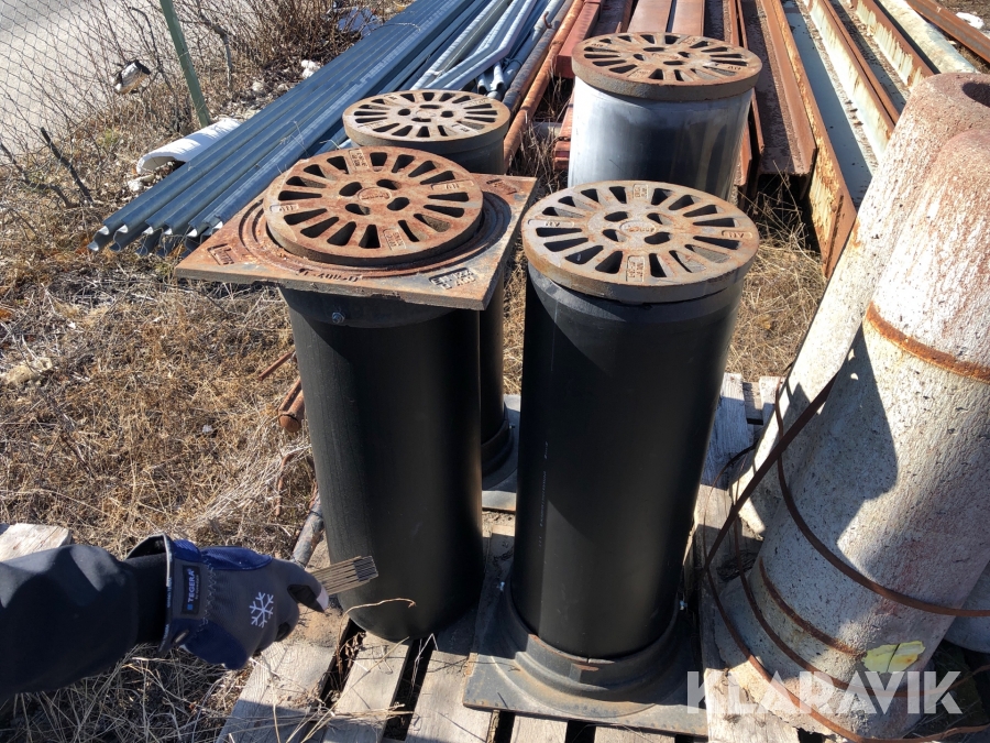 Gallerbetäckning Teleskopisk 4st