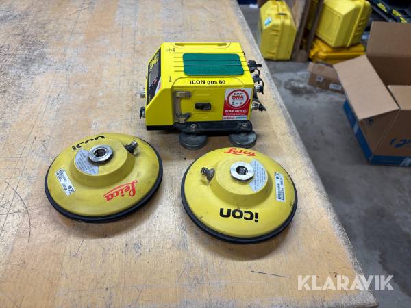 Dubbel GPS för maskinstyrning Leica Icon GPS 80