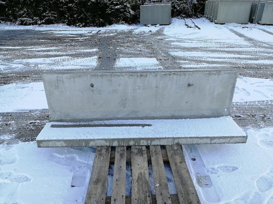 12st L-stöd Höjd 800mm