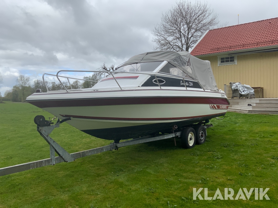 Båt Sunbird Barletta 204 med trailer