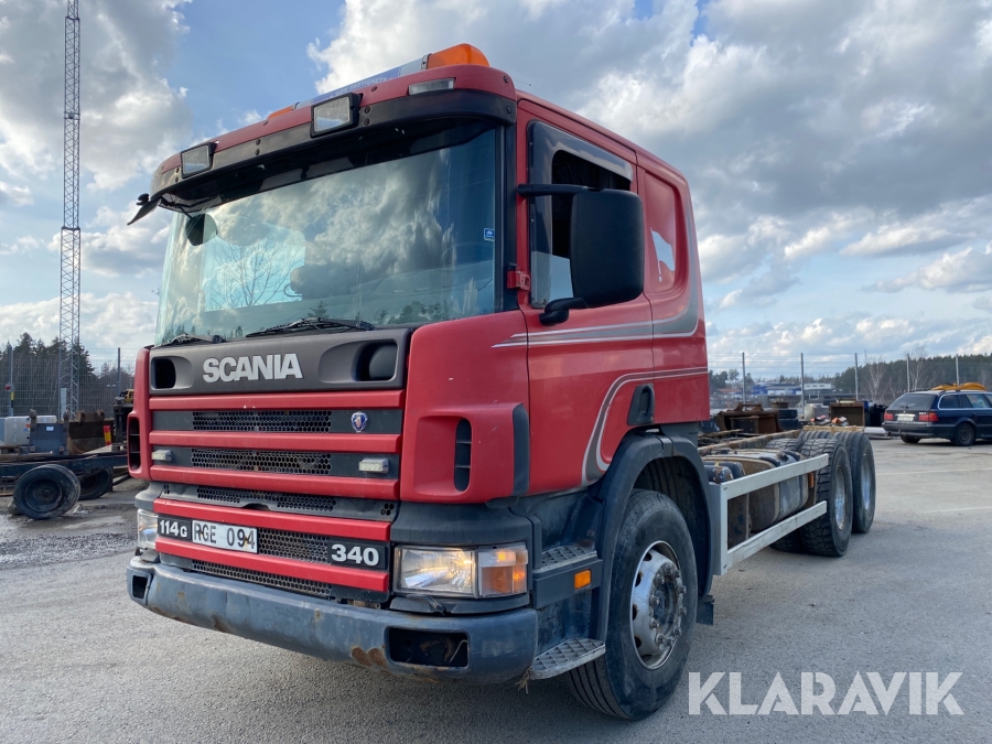 Lastbil Chassi Scania P114 6X2