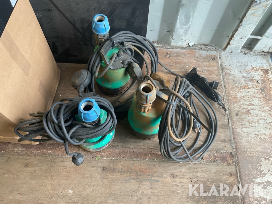 Dränkbara pumpar Wilo TMW32/8-10M/D 3st