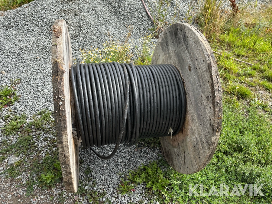 Elkabel jordkabel N2XY 1kV 4G 10mm2, 100 meter.
