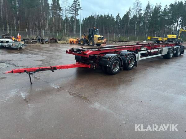 Lastväxlarsläp Hogstad Glider S4-LV-38 skjutkolv