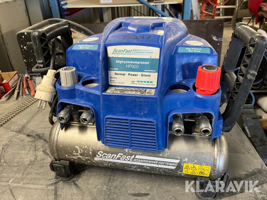 Högtryckskompressor Scanfast HP920