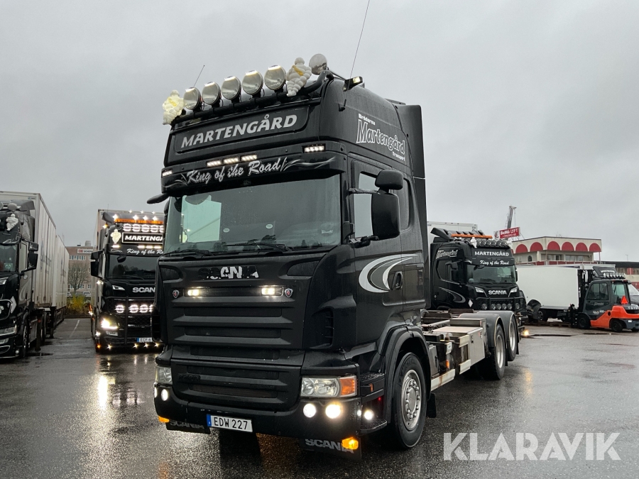 Lösflaksbil Scania R420 6x2 420hk