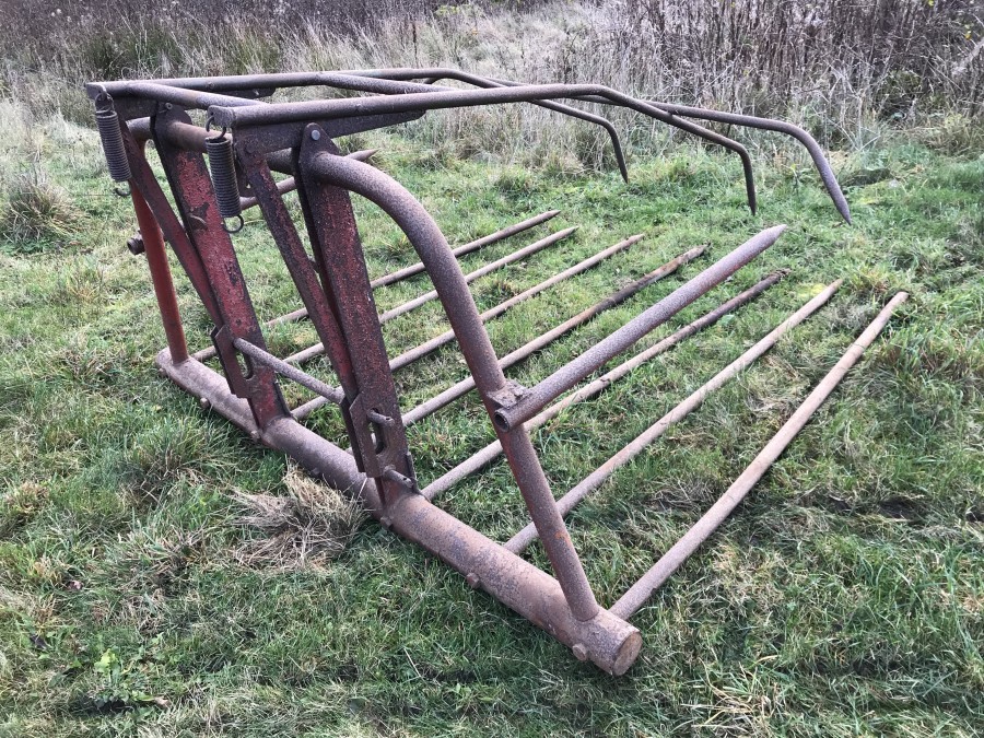 Högaffel Bakmonterad