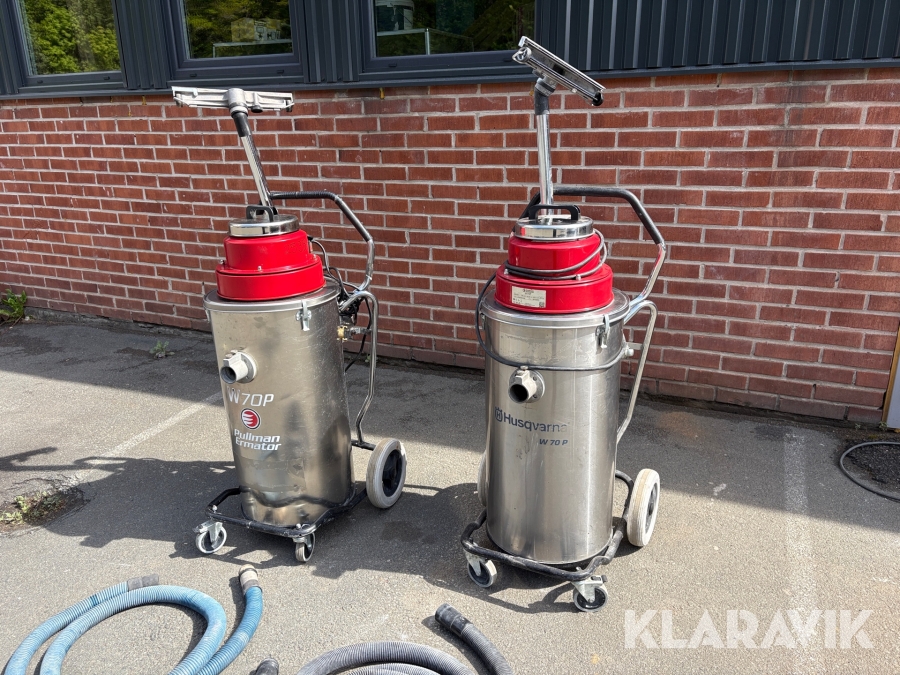 Våtsug Pullman Ermator W70P 2 st