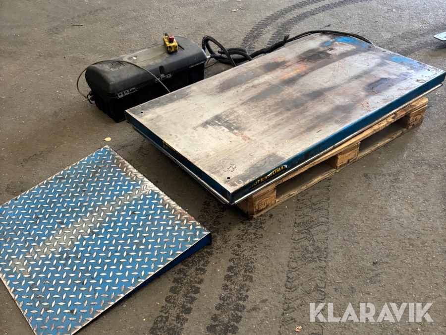 Lyftbord 1000kg