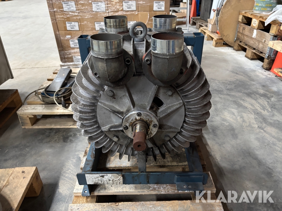 Vakuumpump för centralutsug