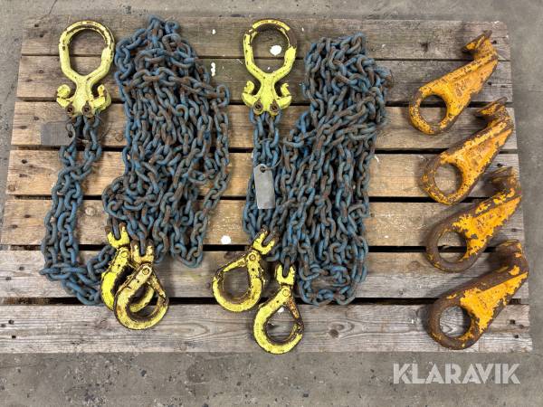 Lyftkätting och containeröglor