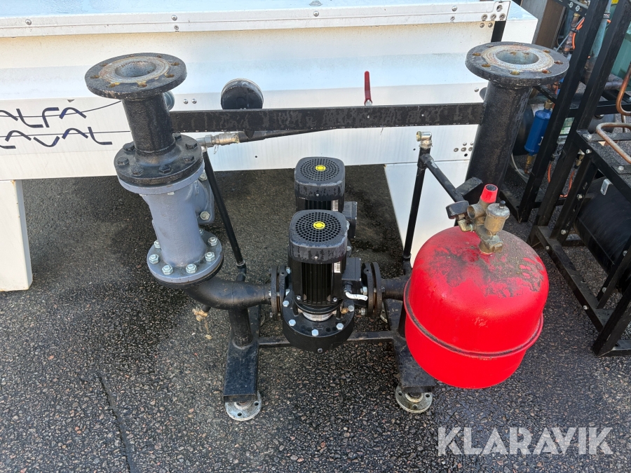 Pumpmodul med tvillingpump Grundfos