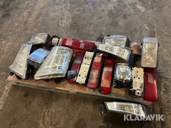 Belysning och tillbehör till Volvo och Scania lastbilar