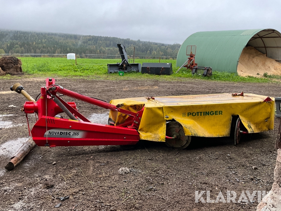 Slottermaskin Pottinger Novadisc 265