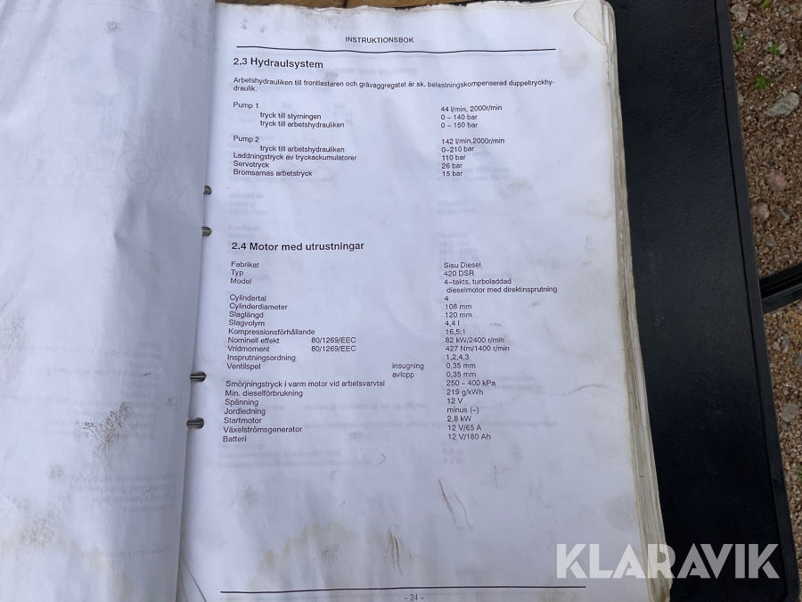 Grävlastare Lännen 740