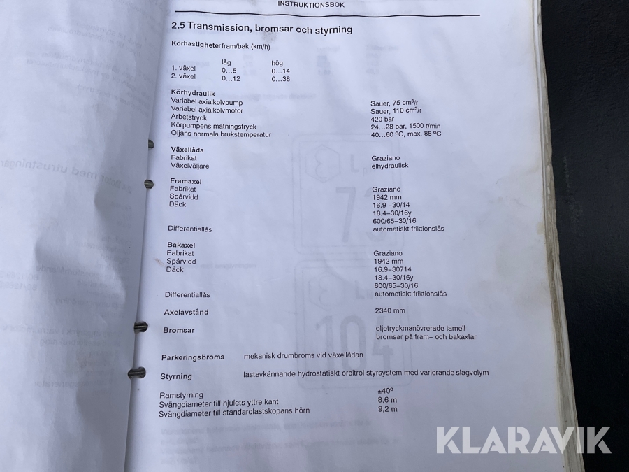 Grävlastare Lännen 740