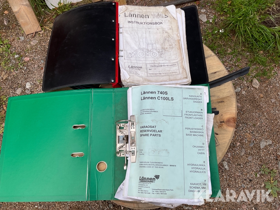 Grävlastare Lännen 740