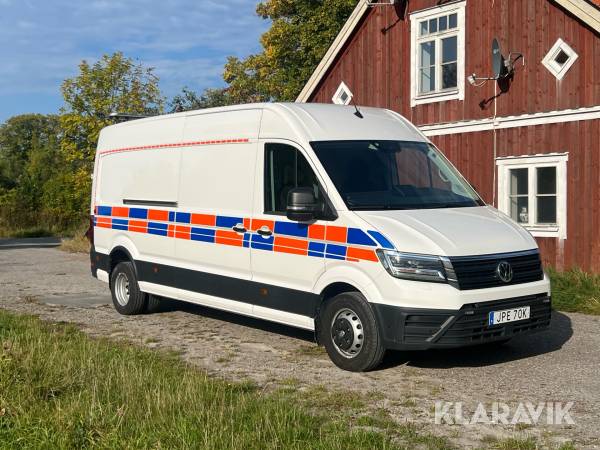 Skåpbil Volkswagen Crafter 50 2.0 RWD med skåpsinredning