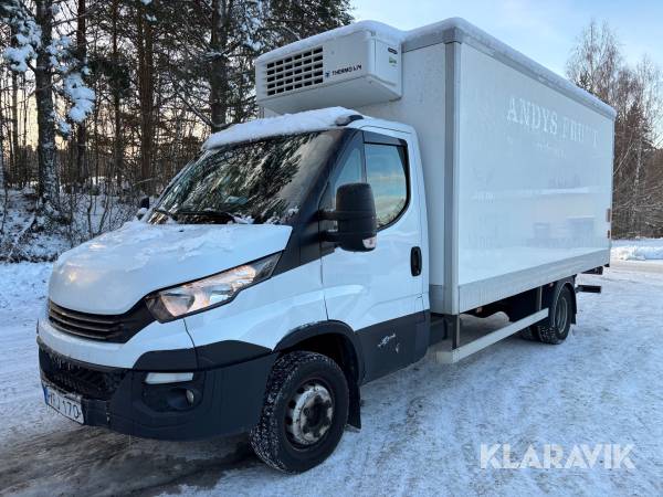 Kylbil Iveco Daily 70-180 med Bakgavellyft