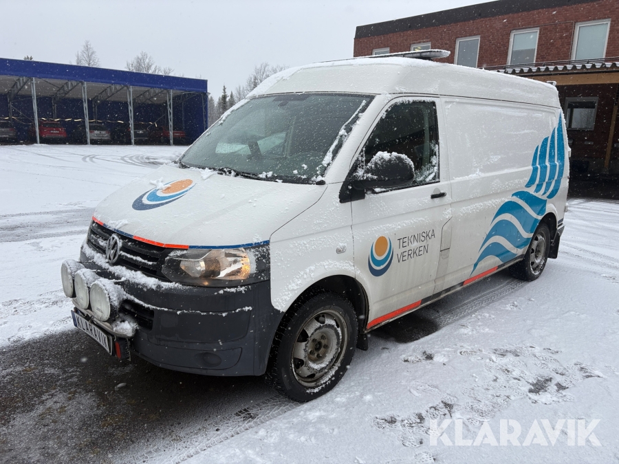 Skåpbil Volkswagen Transporter DSG TDI 4Motion