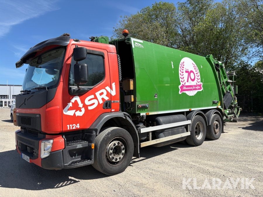 Sopbil Baklastare Volvo FE CNG
